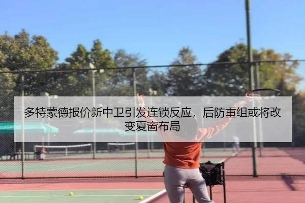 多特蒙德报价新中卫引发连锁反应，后防重组或将改变夏窗布局 | DouYu